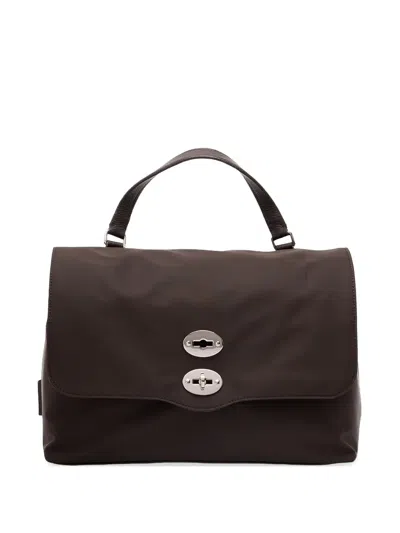Zanellato Medium Postina Tokyo Crossbody Bag In Brown
