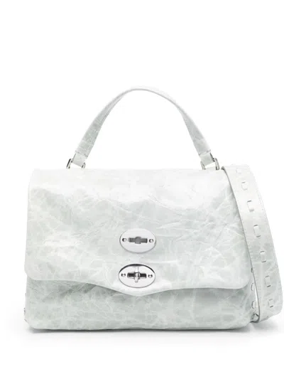 Zanellato Medium Postina Tote Bag In Light Green