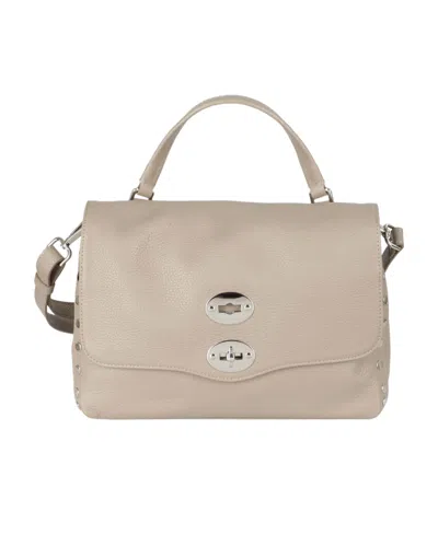Zanellato Medium Postina Tote Bag In Nude