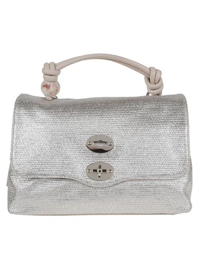 Zanellato Metallic Calf Leather Shoulder Bag