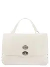 Zanellato Milk White Handcrafted Leather Shoulder Bag