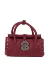Zanellato Crossbody Bags In Burgundy
