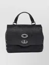 Zanellato Mini Handbag Featuring Adjustable Strap In Black