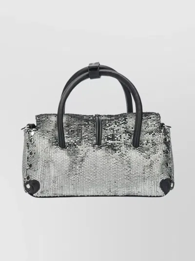Zanellato Mini Handbag With Detachable Strap And Studs