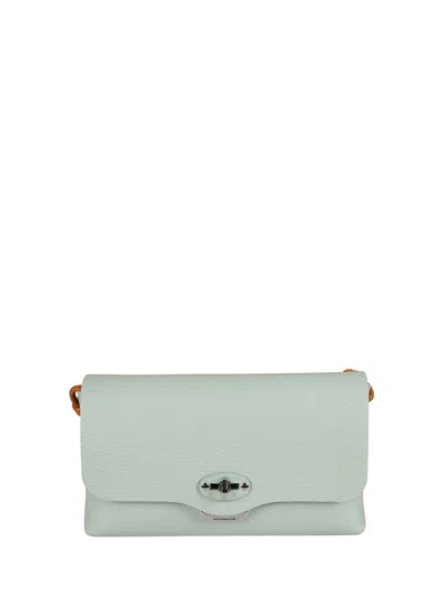 Zanellato Mini Leather Daily Bag For Women In Green