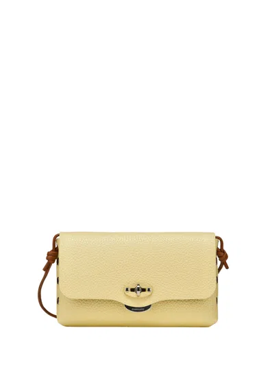 Zanellato Yellow Lettera Small Crossbody Bag