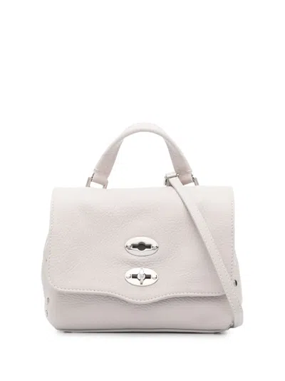 Zanellato Mini Postina Leather Bag In Neutrals