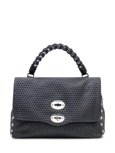 Zanellato Mini Postman Tote Bag In Black