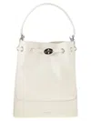 Zanellato Monda' - Leather Bucket Bag In White