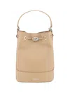 Zanellato Monda Twist-lock Bucket Bag In Brown Cantucci