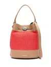 Zanellato Monda' Bucket Bag In Red