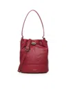 Zanellato Small Monda Bucket Bag In Red