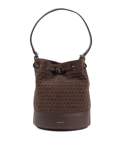Zanellato Monda' Musiva Suede Taglia S Color Brown Torrone