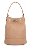 Zanellato Monda S Leather Bucket Bag In Brown