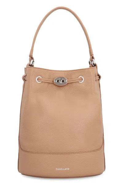 ZANELLATO ZANELLATO MONDA S LEATHER BUCKET BAG