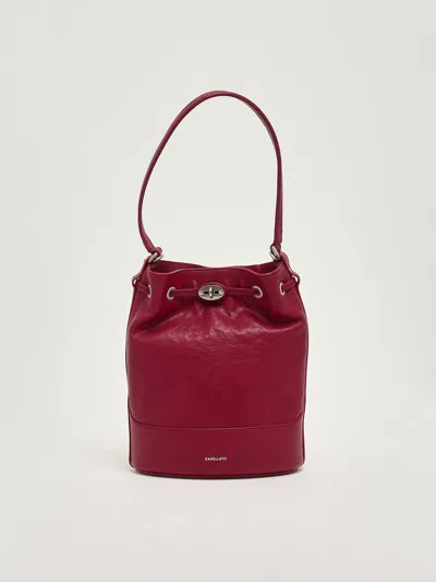Zanellato Monda Tabacco S Shoulder Bag In Burgundy
