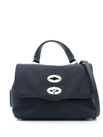 Zanellato Navy Blue Baby Postina Satchel