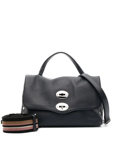 Zanellato Navy Blue Positano Satchel Bag