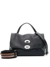 Zanellato Small Postina Daily Tote Bag In Navy Blue