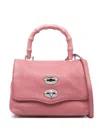 Zanellato Baby Postina Daily Bamboo Top Handle Bag In Pink