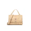 Zanellato Pleated Messenger Bag S In Sand