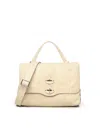Zanellato Pleated Postina Bag S In Black