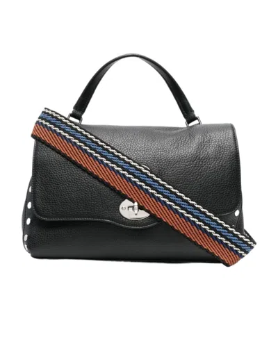 Zanellato Positano Leather Tote In Multicolor