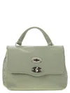Zanellato Postina Baby Studded Mini Bag In Green