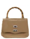 Zanellato Postina - Daily Baby Bag With Bamboo Handle In Brown