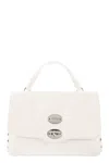 Zanellato Postina Daily Shoulder Bag With Removable Strap In White