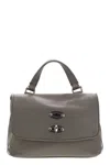 Zanellato Postina Rimboccata Tokyo Baby Leather Handbag