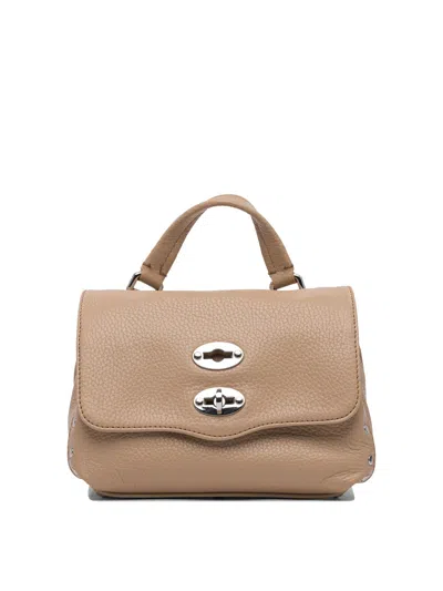Zanellato "postina Baby" Handbag In Sand