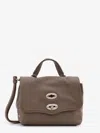 Zanellato Postina® Baby Leather Crossbody Bag In Brown