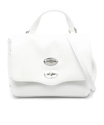 Zanellato Postina Baby Shoulder Bag In White