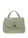 Zanellato Postina Baby Studded Mini Bag In Green