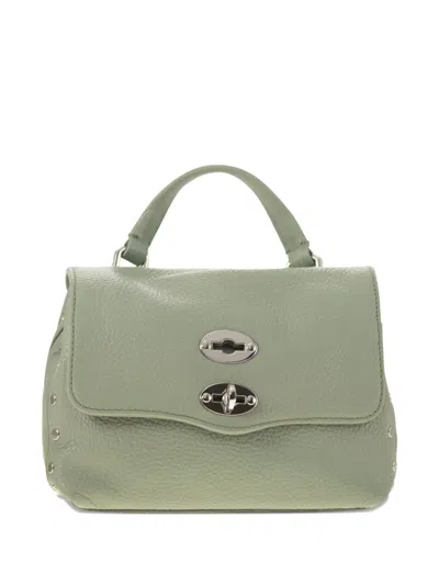 Zanellato Postina Baby Studded Mini Bag In Green