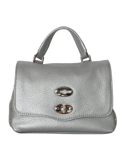 Zanellato Postina Baby Tote Bag In Silver