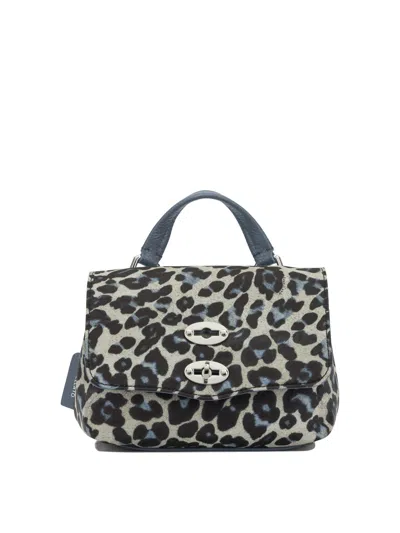 Zanellato "postina® Black Amazzonia" Small Handbag In Multi