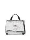 Zanellato Postina Cbi Baby Leather Handbag In Metallic