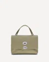 Zanellato Postina Centauro Shoulder Bag In Green
