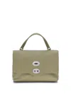Zanellato Postina Centauro Shoulder Bag In Green