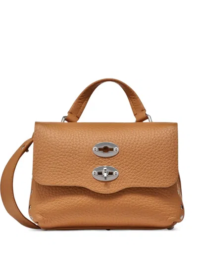 Zanellato Postina Cross Body Bag In Braun