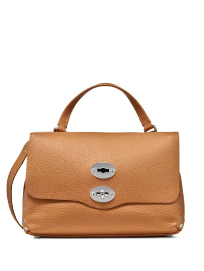 Zanellato Postina Cross Body Bag In Brown