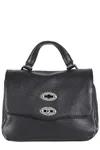 Zanellato Small Leather Handbag With Adjustable Shoulder Strap