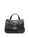 Zanellato Stud-embellished Leather Shoulder Bag