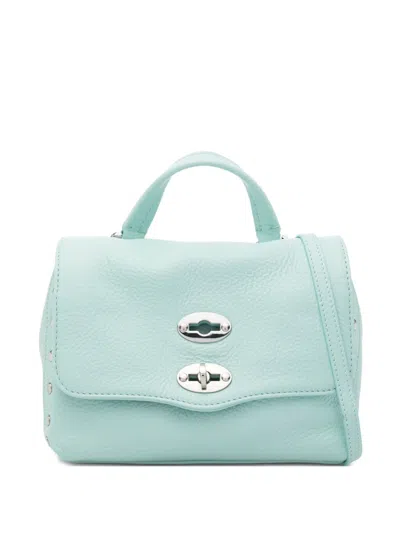 Zanellato Postina Daily Baby Leather Handbag In Green
