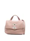 Zanellato Postina Daily Baby Leather Handbag In Pattern