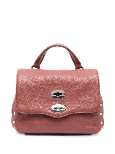 Zanellato Postina Daily Baby Leather Handbag In Pink