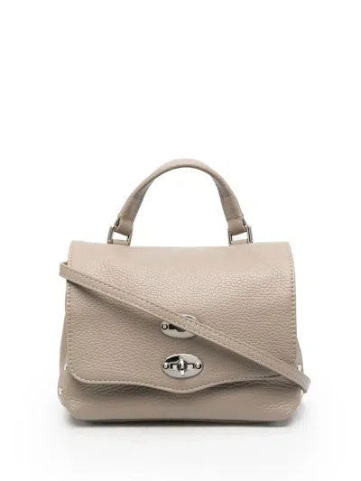 Zanellato "postina Daily" Baby Messenger Bag In Neutral