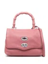 Zanellato Postina Daily Bamboo Tote Bag In Pink